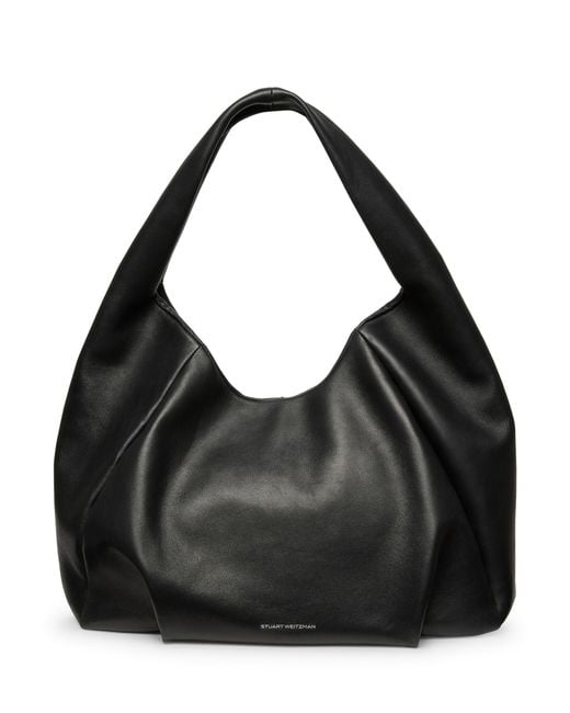 The Moda Hobo Bag Stuart Weitzman de color Black