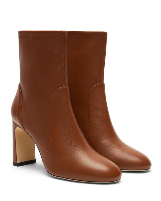Stuart Weitzman Brown Babette Bootie 85