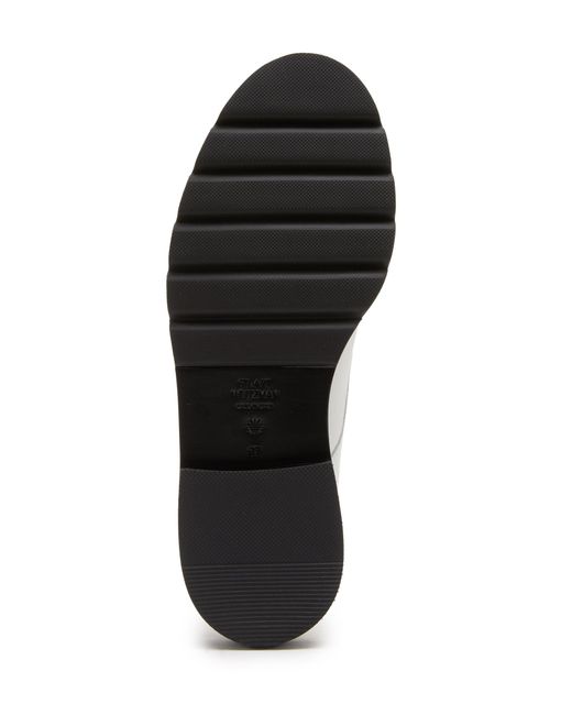 Stuart Weitzman White Mila Lift Bootie