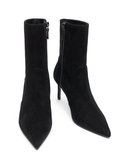 Stuart Weitzman Black Stuart Power Zip 75