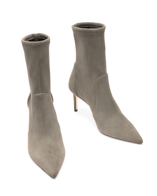 Stuart Weitzman Natural Stuart Power Bootie 75