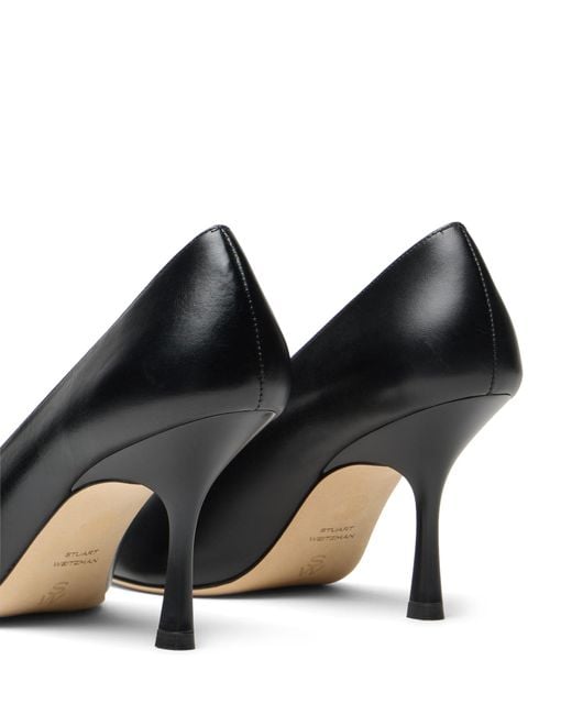 Stuart Weitzman Black Madison Pump 85
