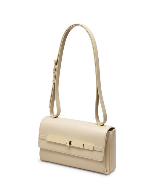 Stuart Weitzman Natural Posh Shoulder Bag