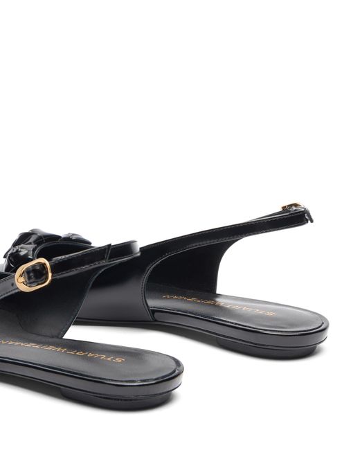 Stuart Weitzman Black Stuart Rosie Slingback