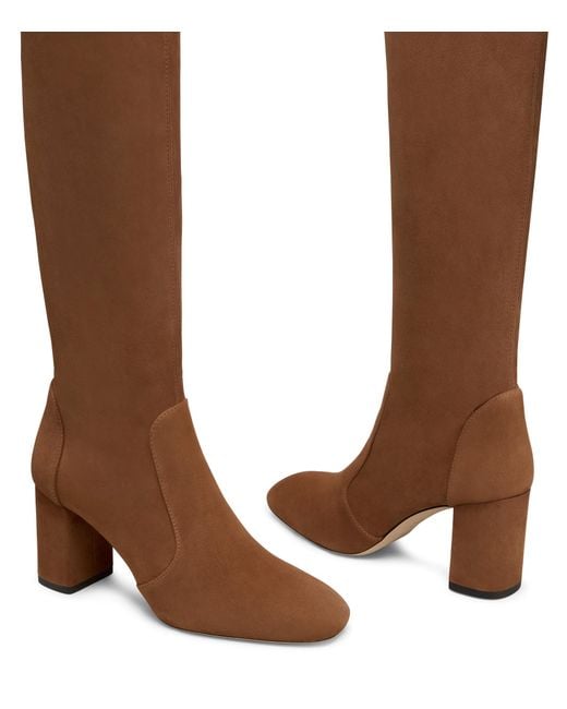 Stuart Weitzman Brown Lucie Boot 75