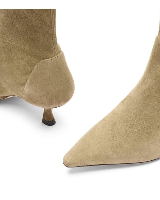 Stuart Weitzman Natural Naomi 50 Bootie