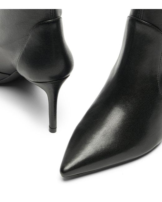 Stuart Weitzman Black Babette Tubo Boot 85