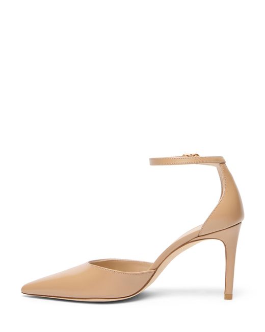 Stuart Weitzman Natural Stuart Power Strap 85
