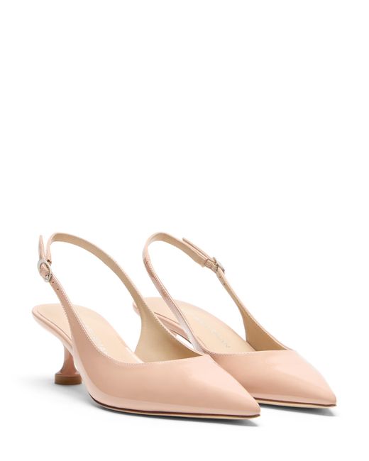 Stuart Weitzman Pink Stuartini Slingback 50