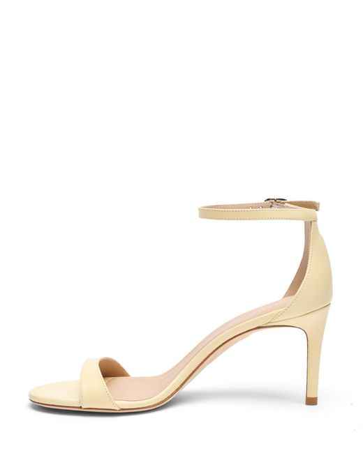 Nudist Ii Sandal 75 di Stuart Weitzman in Natural