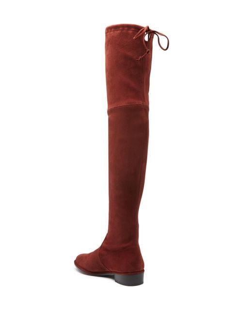 Lowland Stuart Weitzman en coloris Red