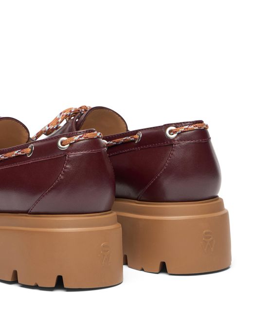 Stuart Weitzman Brown Hudson Moccasin