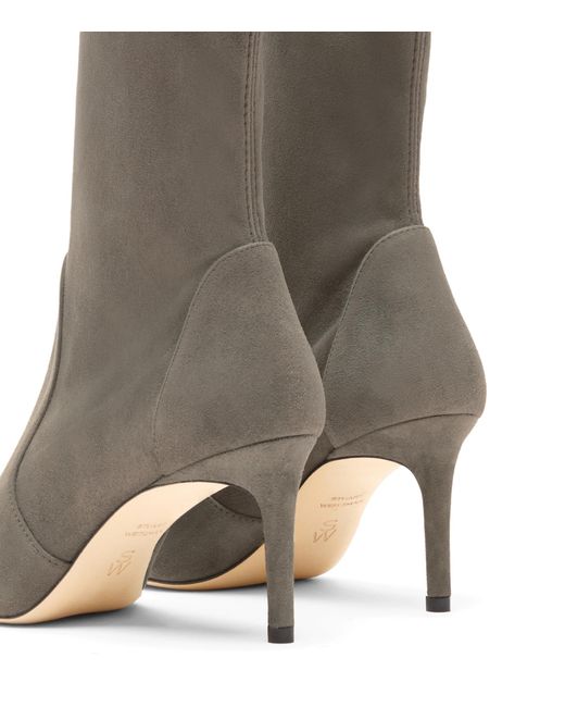 Stuart Weitzman Natural Stuart Power Bootie 75