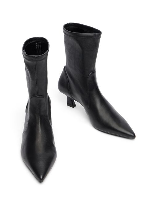 Stuart Weitzman Black Vinnie Stiefelette 50