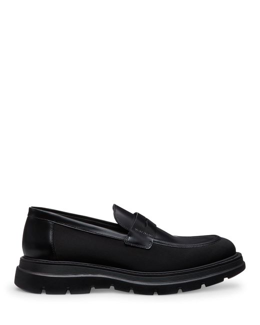Stuart Weitzman Black Sw Club La Penny Loafer for men