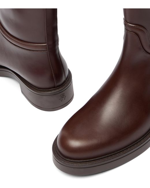 Stuart Weitzman Brown Celia Riding Boot
