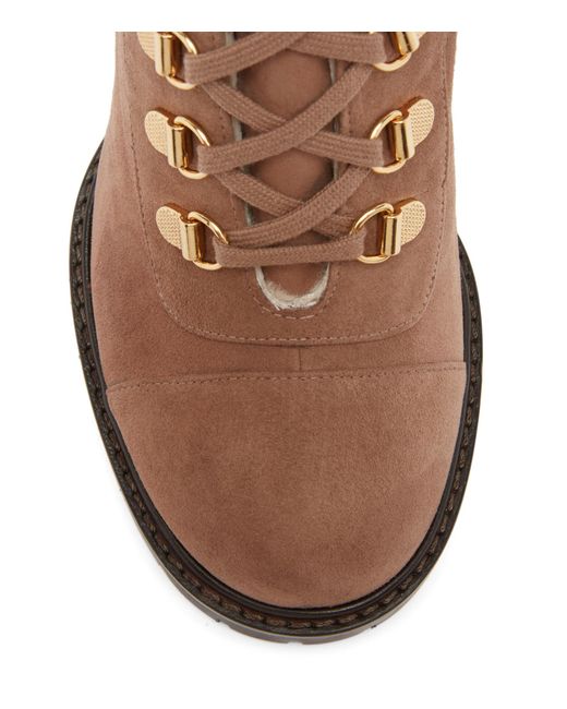 Stuart Weitzman Brown Kolbie Ii Block Chill Bootie