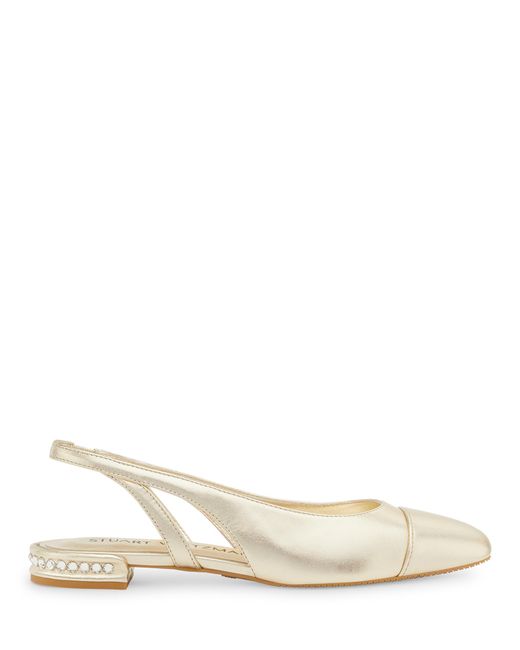 Stuart Weitzman Natural Crystal Slingback