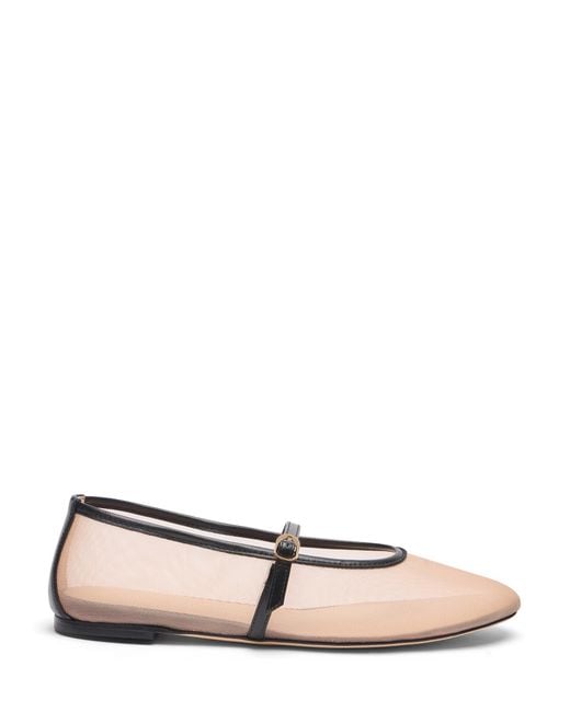 Stuart Weitzman Natural Bareitall Mary Jane