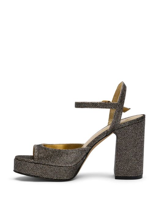 Stuart Weitzman Metallic Dayna Ii Platform Sandal