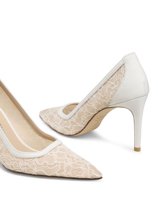 Stuart Weitzman Metallic Stuart Power 85