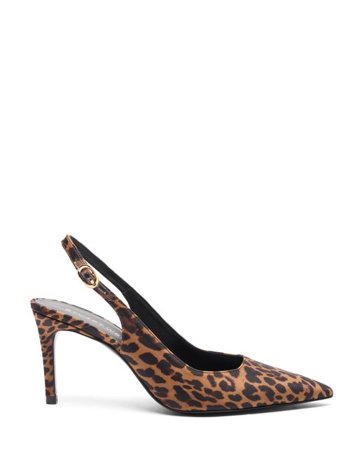 Stuart Power Slingback 75 di Stuart Weitzman in Brown