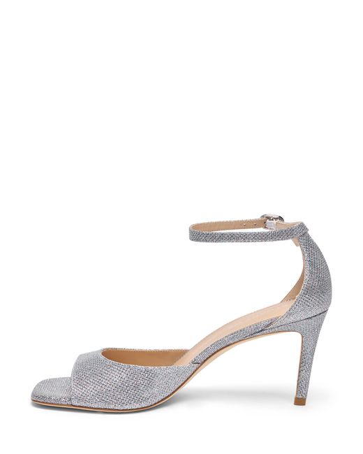 Stuart Weitzman Metallic Nudistia 75 Sandal