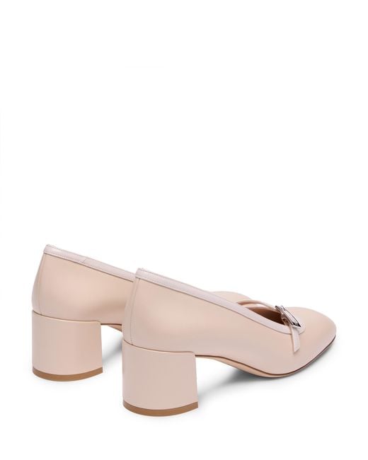 Stuart Weitzman Pink Georgie Pump 50