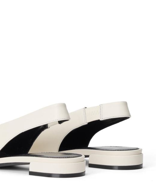Stuart Weitzman Natural Lenny Slingback