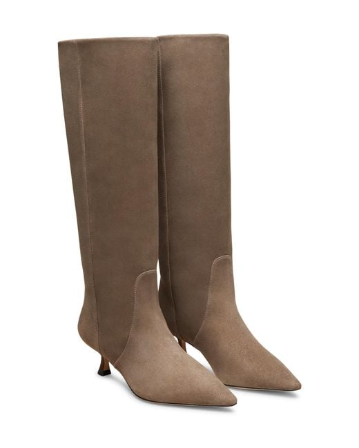 , NAOMI 50 BOOT, BOTTES ET BOTTINES, Stuart Weitzman en coloris Brown