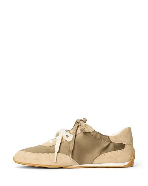 Stuart Weitzman Natural Bond Ruche Sneaker