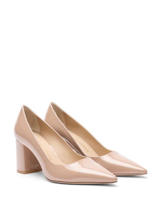 Stuart Weitzman Pink Stuart Power Block 75
