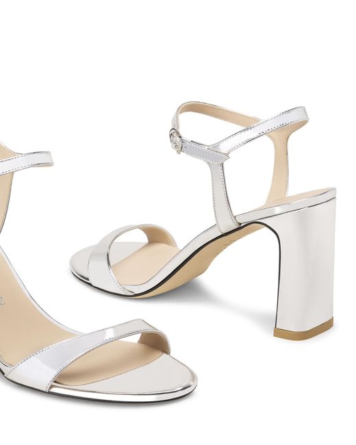 Stuart Weitzman Natural Babette 85