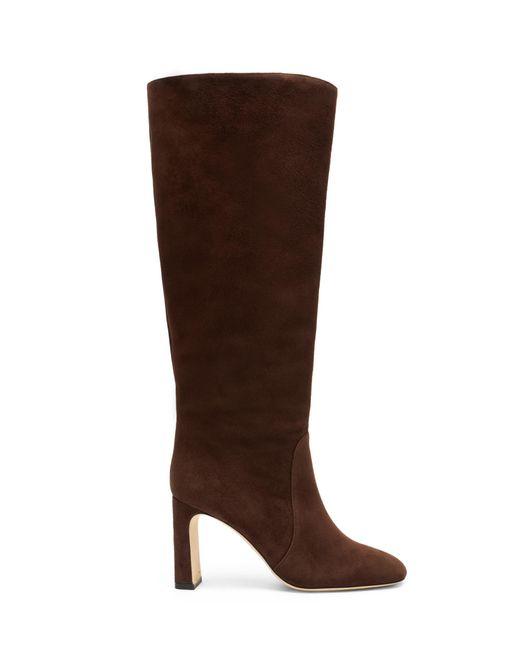 Stuart Weitzman Brown Babette Tubo Boot 85