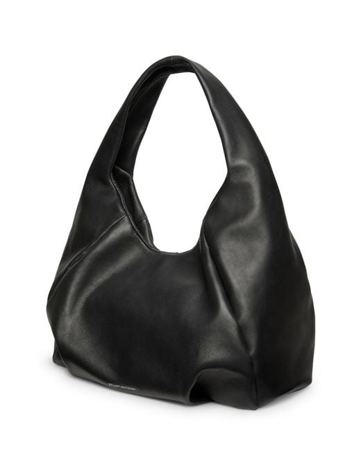 The Moda Hobo Bag Stuart Weitzman de color Black