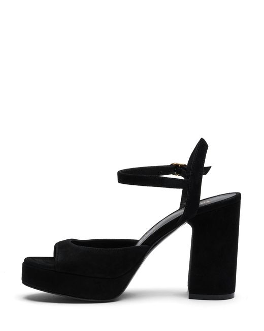 Stuart Weitzman Black Dayna Ii Platform