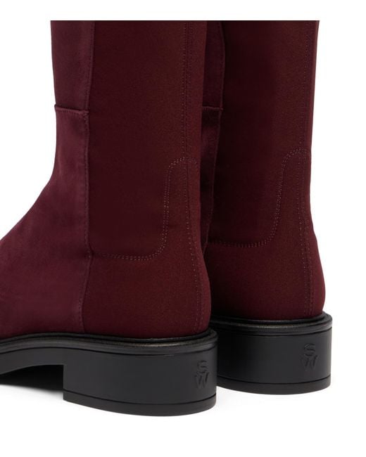 5050 Celia Boot Stuart Weitzman en coloris Red