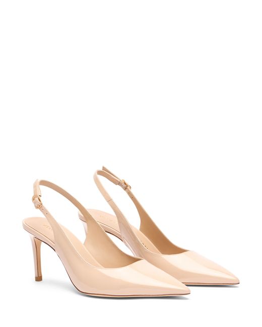 Stuart Weitzman Pink Stuart Power Slingback 75