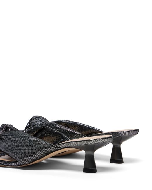 Stuart Weitzman Black Soplaya Slide 50