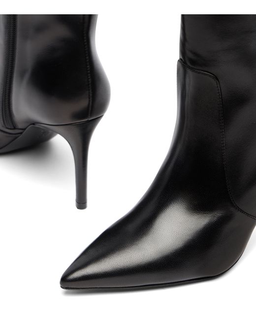 Stuart Weitzman Black Stuart Power Boot 85
