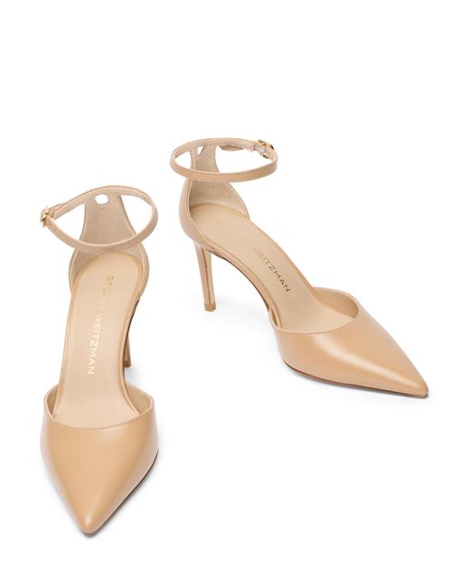 Stuart Weitzman Natural Stuart Power Strap 85