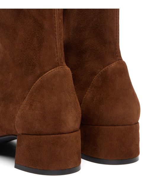 Stuart Weitzman Brown Maeve Bootie
