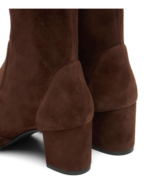 Stuart Weitzman Brown Yuliana Bootie 60