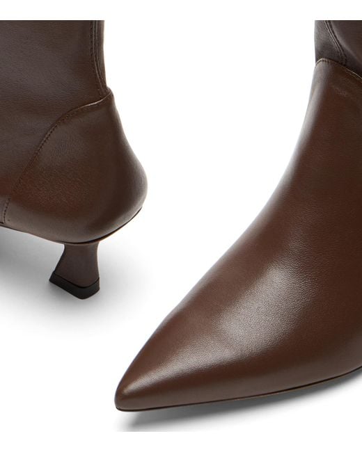 Stuart Weitzman Brown Vinnie Bootie 50