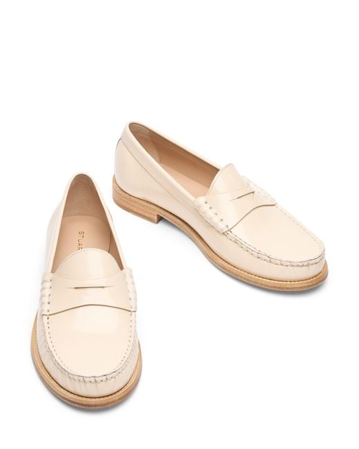 Stuart Weitzman Natural Lottie Loafer