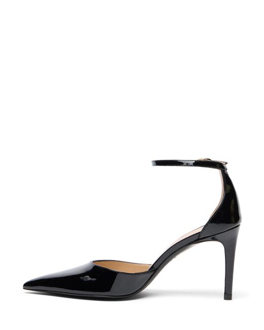 Stuart Weitzman Black Stuart Power Strap 85