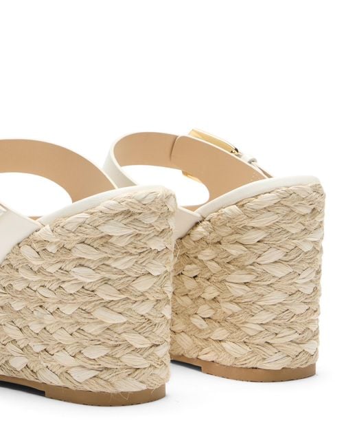Stuart Weitzman Natural Sai Espadrille Wedge
