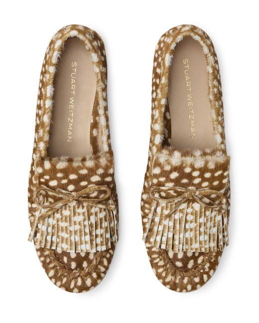 Stuart Weitzman Brown Loafers