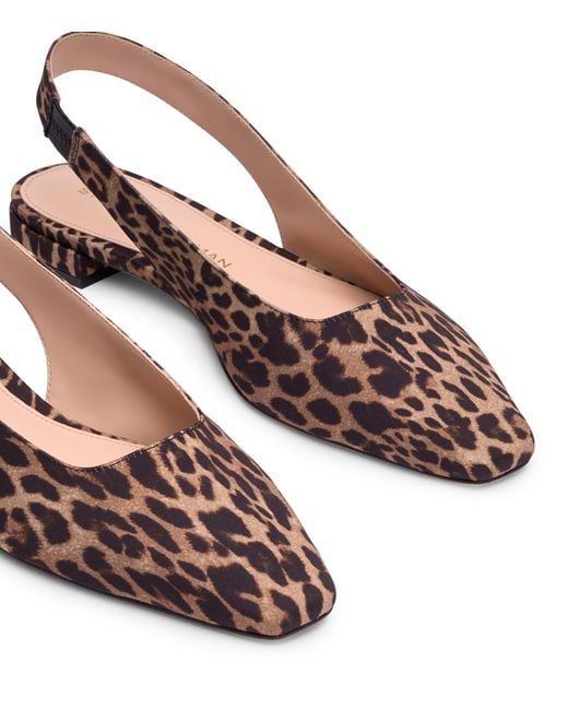 Stuart Weitzman Brown Stassi Slingback