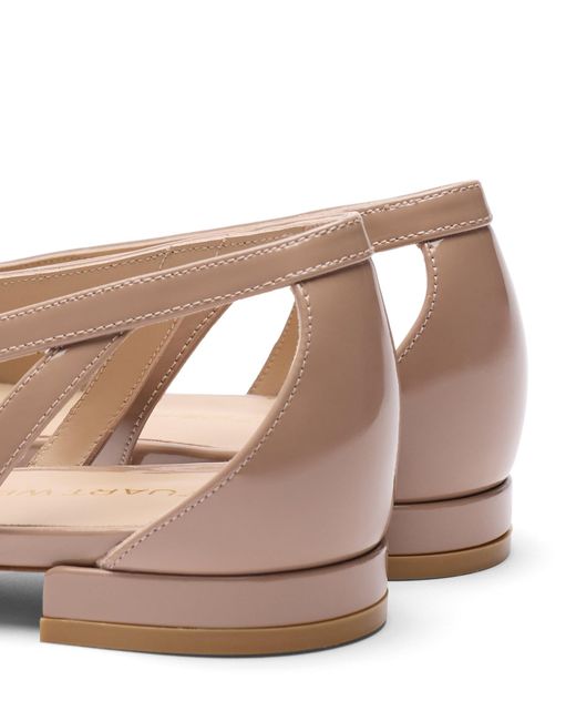 Stuart Weitzman Natural Power Cutout Flat
